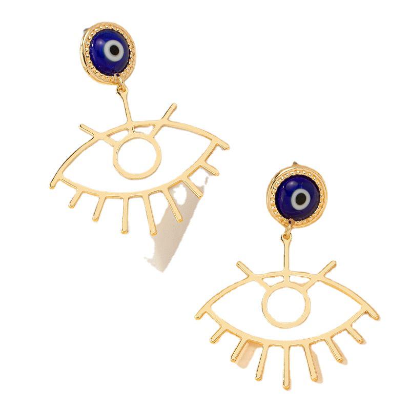Серьги «Глаз дьявола»: Трендовый, Преувеличенный Дизайн Глаз для Женщин