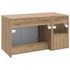 Bathroom Furniture Set 2 Pieces Artisan Oak Engineered Wood