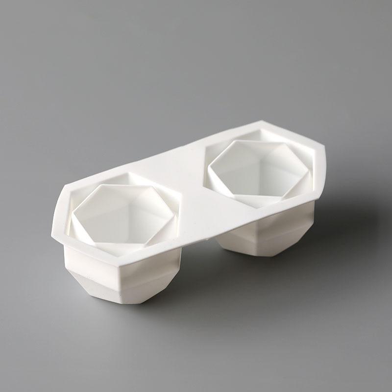 Ромбический шар, форма для свечи, волшебный шар, куб, геометрическая форма, шоколадный мусс, пищевая силиконовая форма, набор для изготовления свечей, формы для помадки, домашний декор