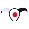 Colorful Clown Headband With Nose Set Costume Cosplay Accesories For Carnival Birthday Parties And Dress Up Event