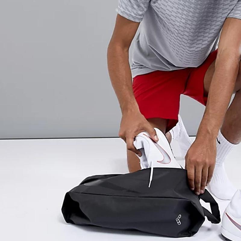 Nike Полиэстеровая сумка для обуви, сумка для хранения, унисекс, черная, повседневная, BA5101-001
