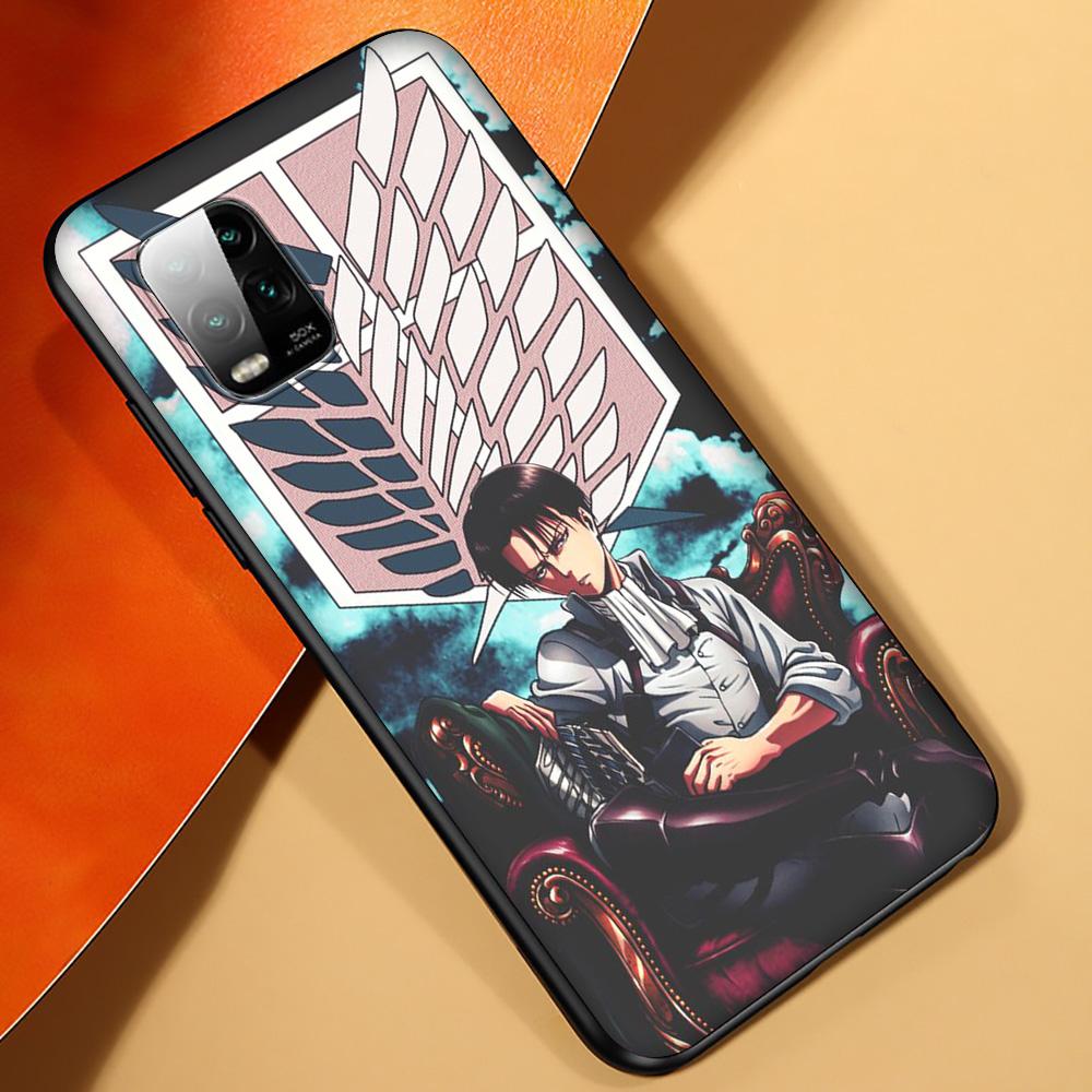Мягкий силиконовый чехол GX25 Attack On Titan Levi для Redmi Note 4X5 5A Prime 6 6A 7 7A 8 8A 8T 9 9A 9C 9S Pro Lite