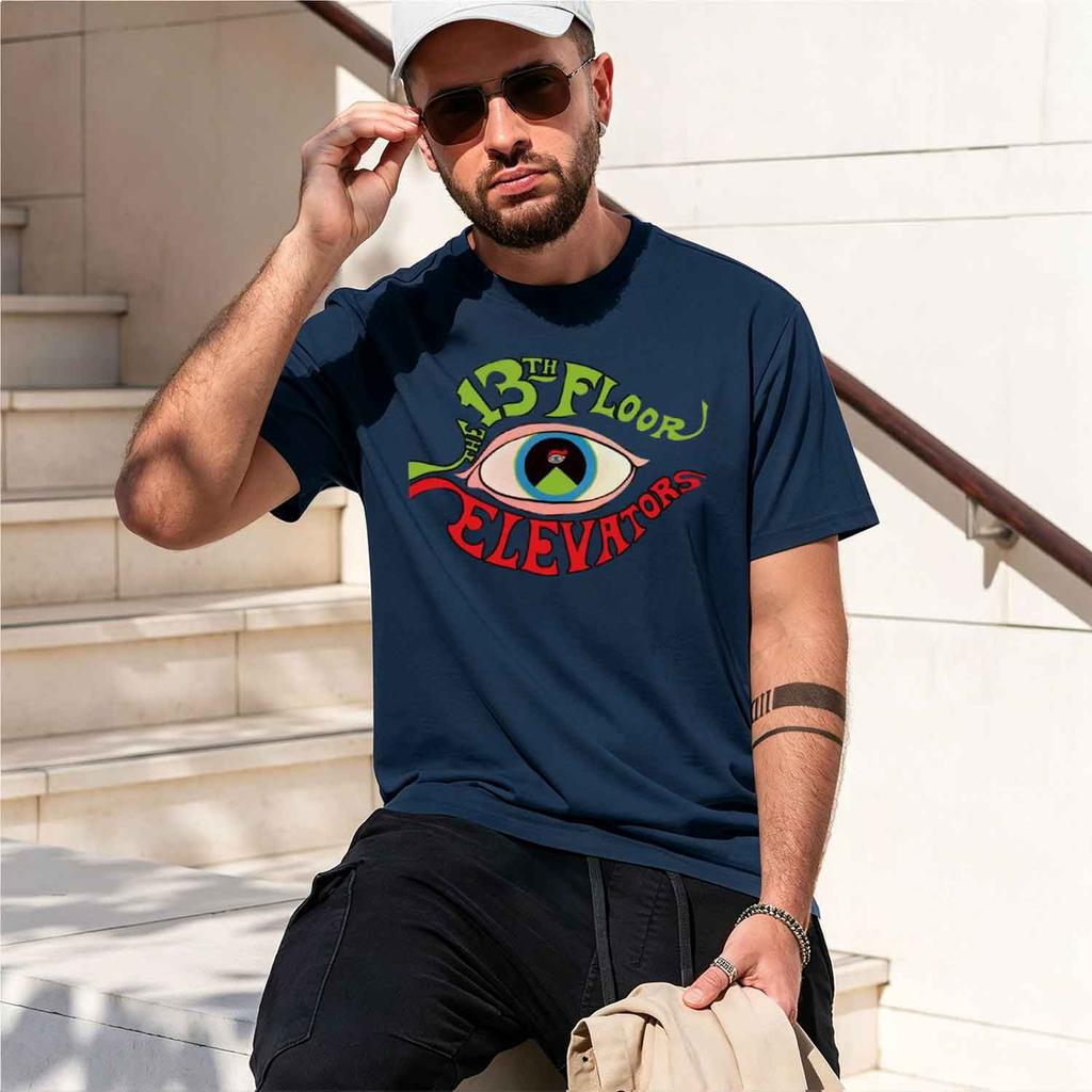 13th Floor Elevators Cl Tshirt Customize Customs Design R Own Quk Ying Funny T Shirts For Unisex 2026 New Model Shortsleeve Crewn