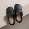 Half Slippers for Women, Closed Toe Slippers, Summer Women's Outdoor Sandals, Lazy Shoes, Thick-soled Non-slip Sandals