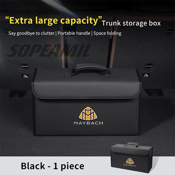 Maybach S Class GLS480 GLS600 S400 S450 S480 S500 S560 S580 S600 S650 S680 Car Trunk Storage Box Foldable Stowing Tidying Bag