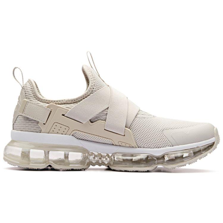 Anta NASA X SEEED Shock Absorbing Non-Slip Wear-Resistant Low-Top Running Shoes Men Running Shoes Gray White 91845508-6