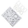Transparent Stamp  Seal Making Molds for Hand Account Scrapbooking Pattern  Decoration