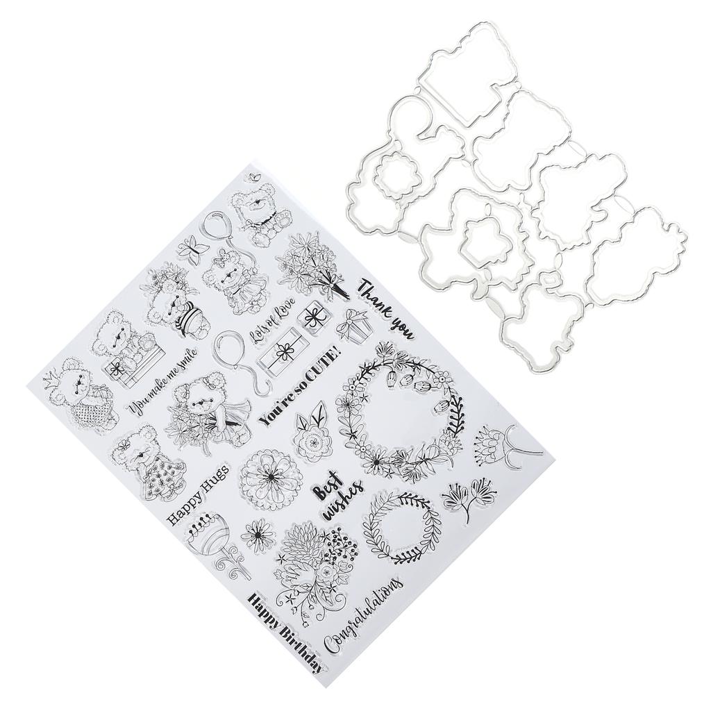 Transparent Stamp  Seal Making Molds for Hand Account Scrapbooking Pattern  Decoration