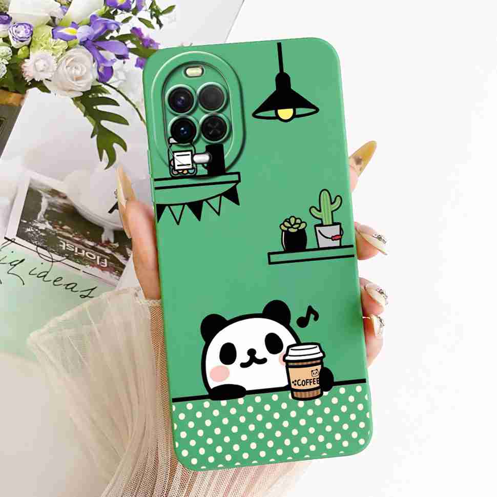 For Huawei nova 15 5G PSN-AL00 Case Cute Panda Rabbit Silicone Full Protcetion Cover For Huawei nova15 Nova 15 6.7" Bumper Shell