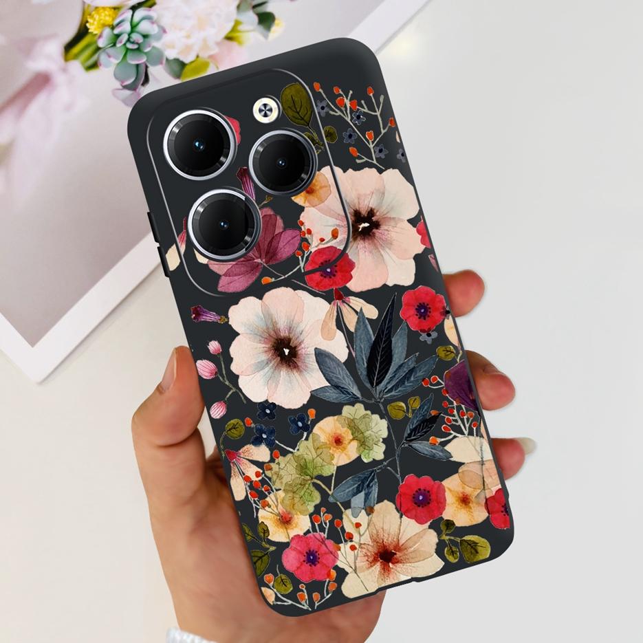 Чехол для Infinix Hot 40 Pro X6837 Милый Модный Чехол Мягкий Силиконовый Чехол для Телефона Для Infinix Hot 40i Hot40 Pro Hot40i Чехлы Бампер