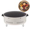 Versatile Charcoal Oven Portable Barbecue Grill Stove Multifunctional Grill for Outdoor Camping Picnic Travel