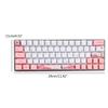 Персонализированные колпачки для клавиш PBT DIY Колпачки для клавиш для игровой механической клавиатуры Милые розовые колпачки для клавиш Компьютерные периферийные устройства