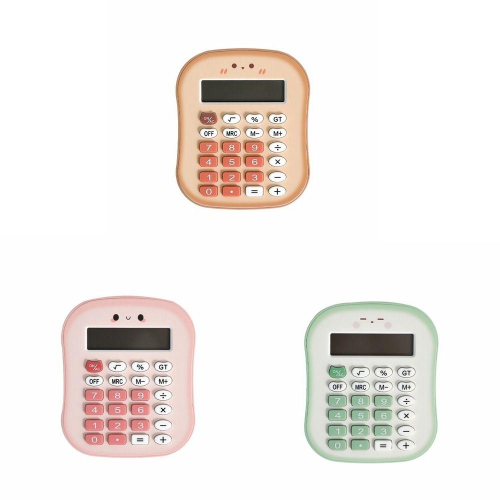 Канцелярские принадлежности Маленький милый калькулятор в форме хлеба Мультяшный мини-калькулятор для школы