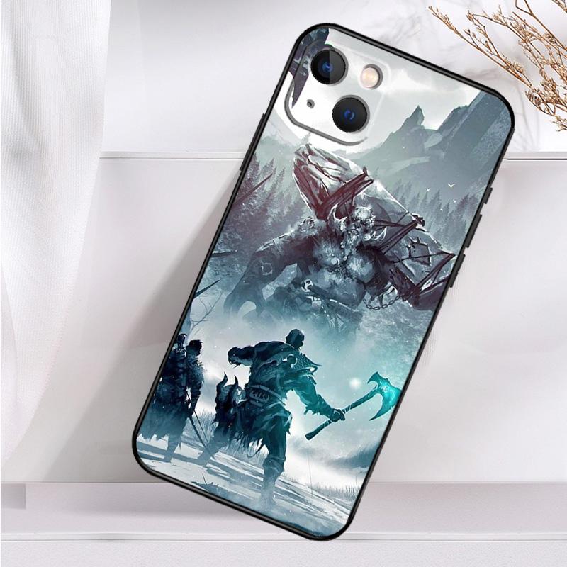 God of War Phone Case For iPhone 14 13 12 11 16 15 Pro Max Plus Mini 7 8 X XR XS Max Soft Cover