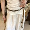 Wooden Beads Waist Belt Bohemian Style Decorative Belt New Waist Chain