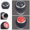 Автомобиль 6-ступенчатый Для Subaru Impreza WRX STI 2009 2010 2011 2012 2013 2014 2015 2016 2янв 2018 2018 Ручной кожаный рычаг переключения передач
