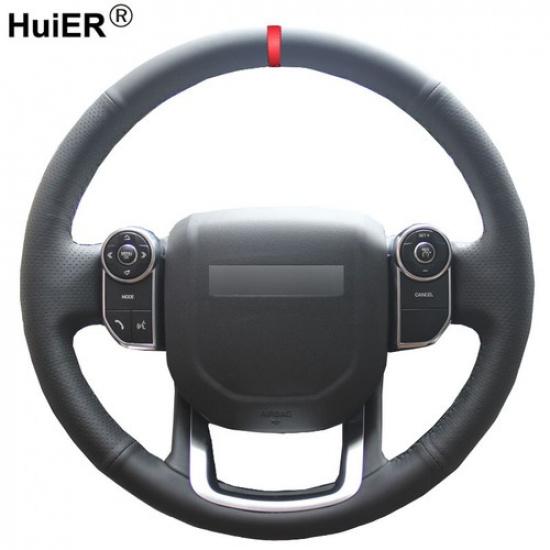 For Land Rover Range Rover Sport 2014-2018 Hand Sewing Car Steering Wheel Cover