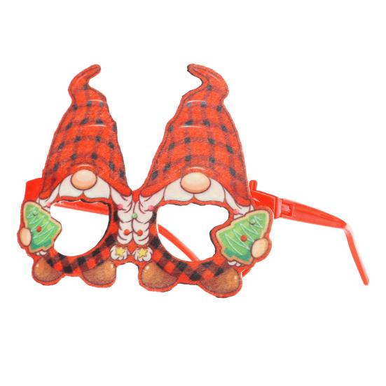 Рождественские очки, праздничные очки для вечеринок, оправа, мультяшный Санта-Клаус, снеговик, снежинка, елка, очки для лося, реквизит для фотосъемки для детей и взрослых