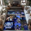 Inter Milan Customized Name Area Rug Design for Entryway Hallway Bedrooms Study room Anti-slip Rug Office home decor Perfect Gift for Women/Men