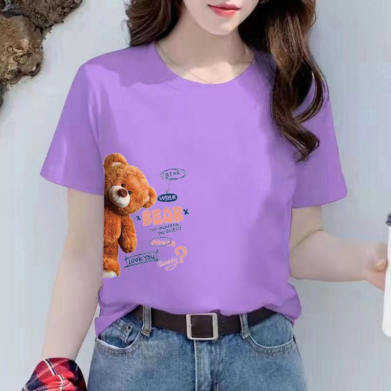 Женская футболка с коротким рукавом женская летняя новая белая футболка женская