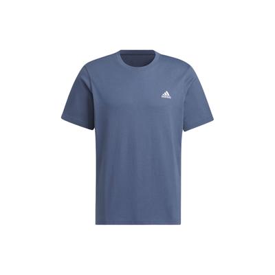 Mh Small Logo T Sport однотонная футболка с круглым вырезом и коротким рукавом унисекс-топы Legendary-Ink-Blue JI9065