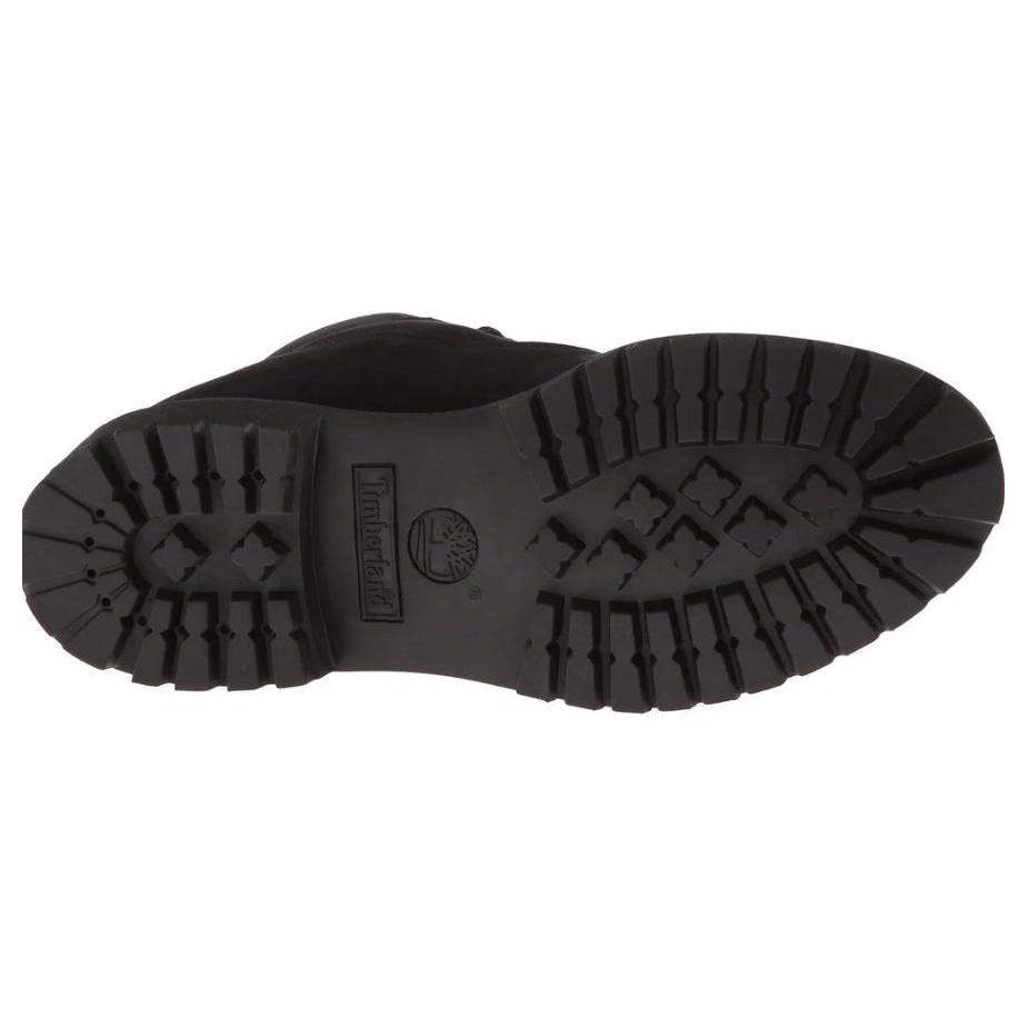 (WMNS) Женские водонепроницаемые ботинки Timberland Premium 6-дюймовые 'Черный нубук' TB08658A