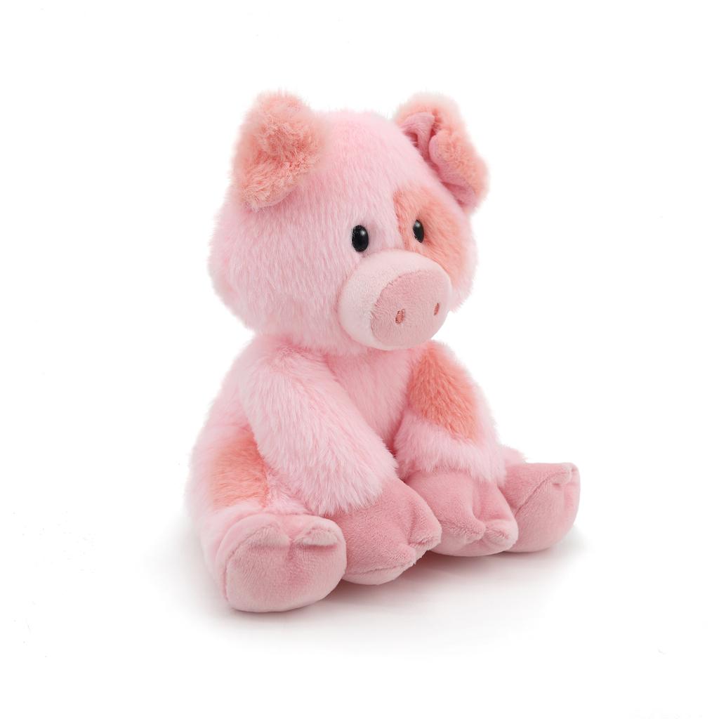 Cute Pink Spotted Pig Plush Toy High Quality Soft Fleece Stuffed Animal Doll for Kids Bedroom Decoration Baby Comfort Toy