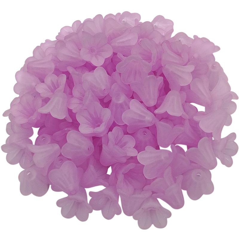 50 шт., цветные бисерные колпачки 13x10 мм, изготовление украшений своими руками, высококачественные матовые акриловые бусины-трубы