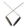 99.9% Pure Copper Dowsing Rods with Wooden Handles for Lost Item Search