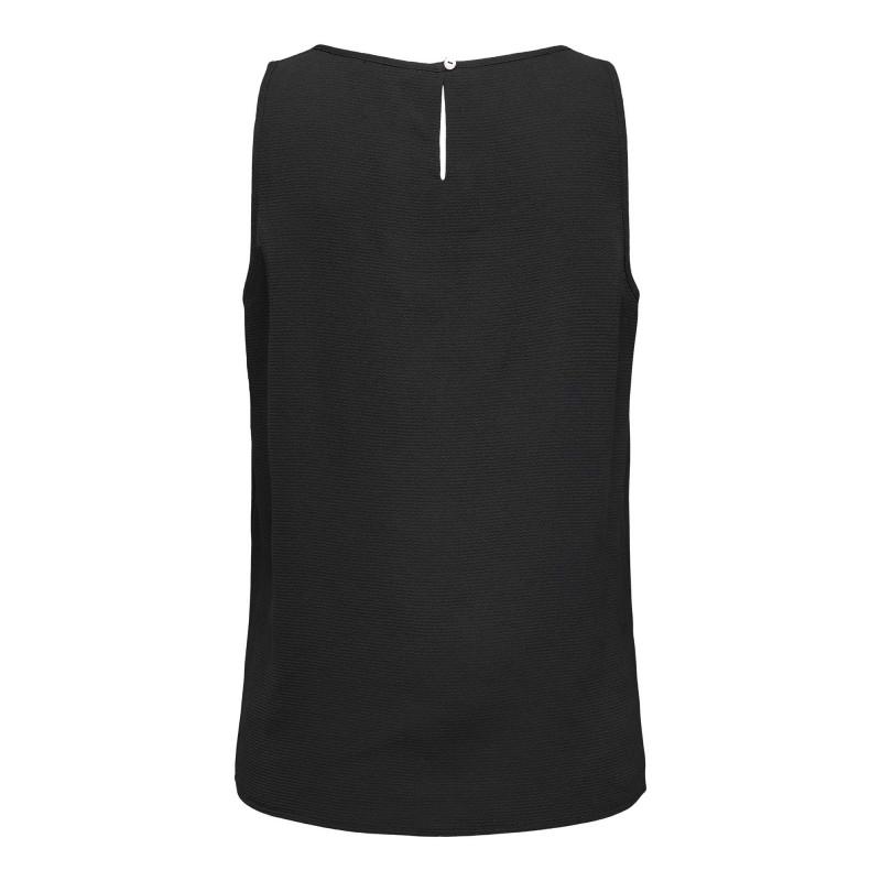 ТОЛЬКО женская майка с прямыми пуговицами и круглым вырезом