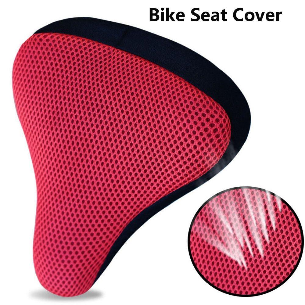 Bike Accessories 3D Soft Bicycle Saddle Breathable Saddles Bike Seat Cover Cycling Silicone Seats