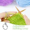 Yarn Guide Crochet Open Rings Knitting Crochet Loop Rings Yarn Guide Finger Holder Knitting Thimble for Crocheters