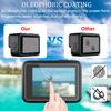 Защитная пленка для экрана 9H Ultra Clear Tempered Glass Защитная крышка из силикона для объектива GoPro Hero 13 Экшн-камера Аксессуары