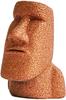 Minamisanriku Moai Family Мини-статуэтка Moai из бронзы и меди, амулет из камня силы любви, забавные товары, подарок на день рождения [Премиум - межличностное/целебное]