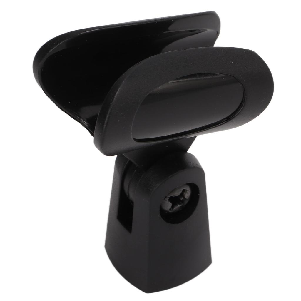 Universal Microphone Clip Holder with 5 8 Inch Male to 3 8 Inch Female Screw Adapter for Handheld Microphones