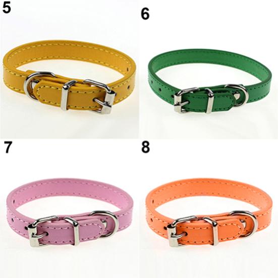 Однотонные ошейники для щенков