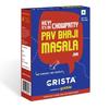 CRISTA Jain Chowpatty Pav Bhaji Masala | Смесь специй премиум-класса | Веганский | Без лука | Без чеснока | Без добавления красителей и наполнителей | 100 г