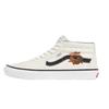 Supreme X Nate Lowman X Skate Grosso Mid Cream Unisex Sneakers White VN0A5KS1CRM