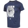 Dri-Fit Legend Удобная Быстросохнущая Футболка-пуловер с коротким рукавом Детские топы Темно-синий HQ3257-410