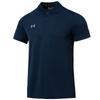 Solid Color Sports Casual Breathable Straight-Cut Short Sleeve Polo Shirt Men Tops Navy 23500507-408