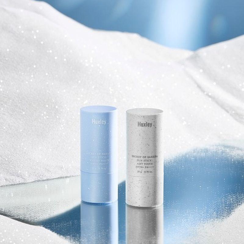 Huxley Sun Stick Airy/Watery Touch + Essence Cover Cushion Unseen Layer