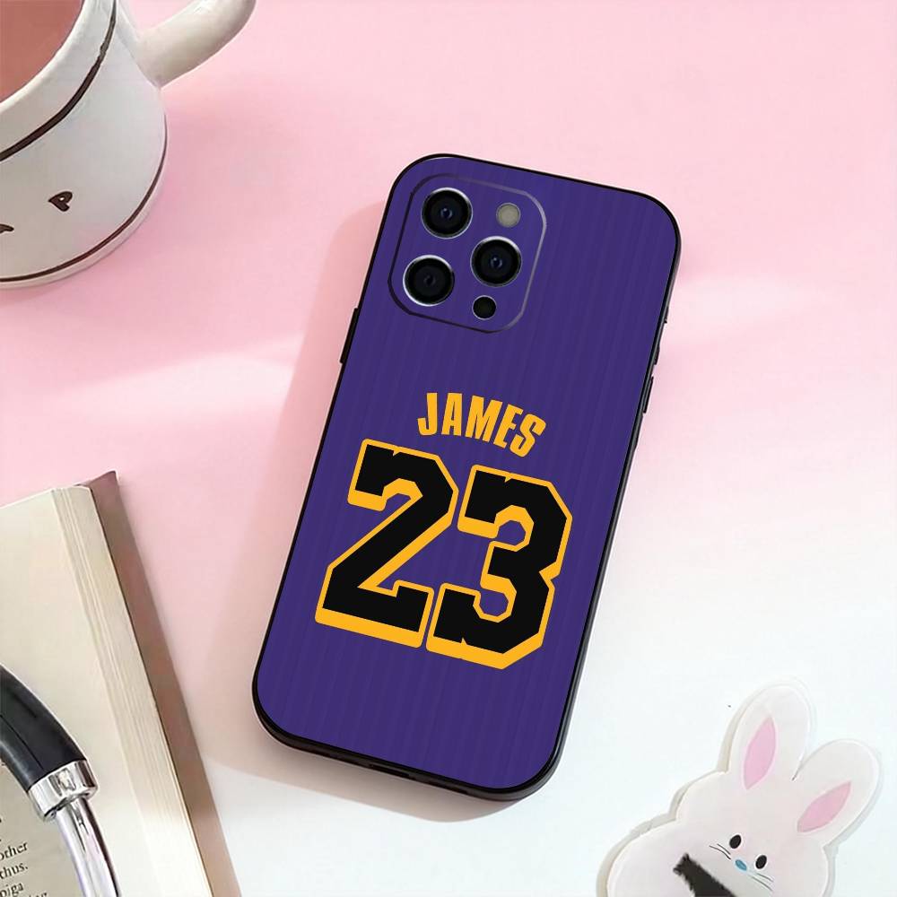 Чехол для телефона L-Lebron James 23 для iPhone 17,16,15,14,13,12,11 Plus,Pro,Max,XS Силиконовый Мягкий Чехол