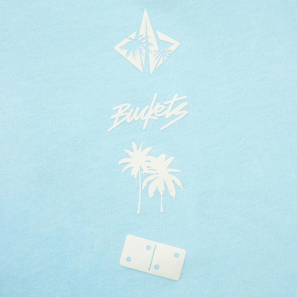 Li-Ning Jimmy Butler Fashion Sports Casual Loose Round Neck Letter Print Pattern Professional Basketball T-Shirt Men T-Shirt AHSVC09-2