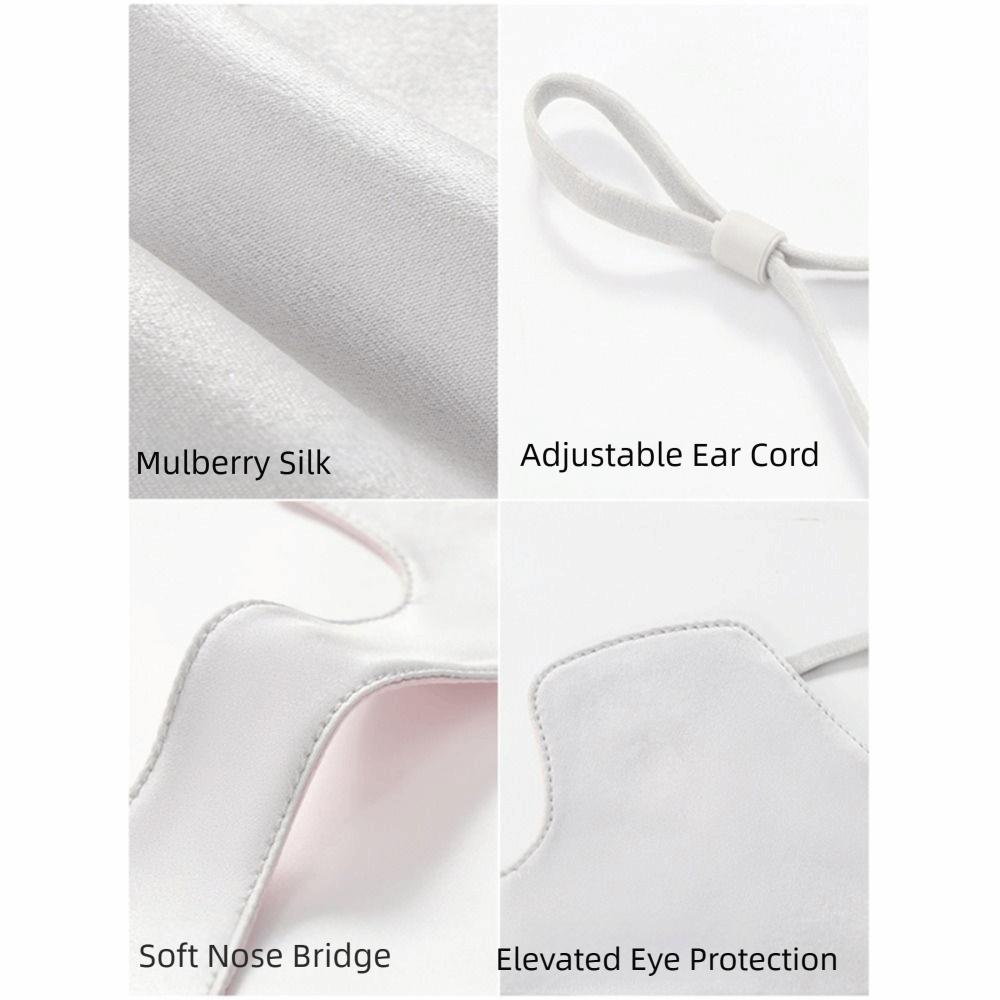 Summer Silk Sunscreen Mask Breathable Face Cover Elastic Sunscreen Face Scarf  Outdoor