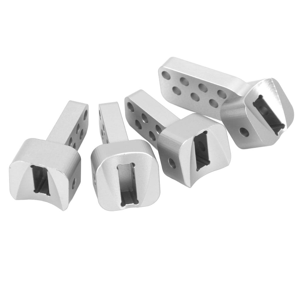 4PCS RC Link Mount Set Aluminum Alloy Multi Angle Rear Axle Lower Link Mount Spare Parts for SCX10 II AR44 1Celsius10 RC Car