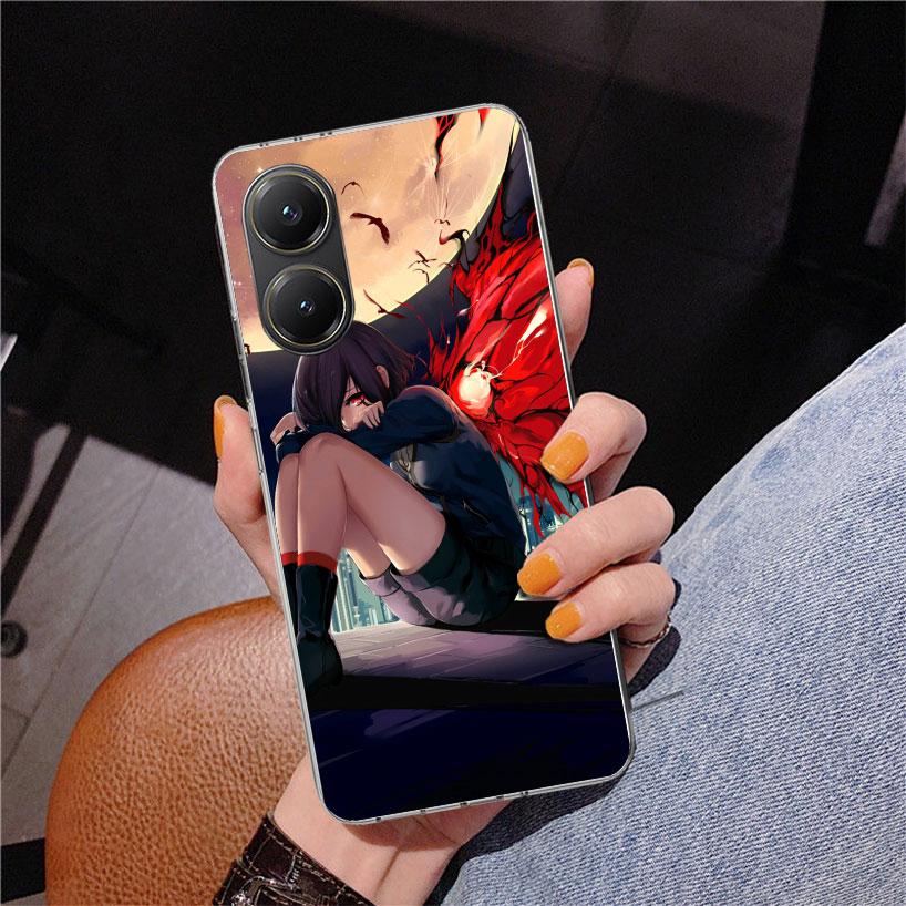 Чехол для телефона G-Ghoul Tokyo Touka Kirishima для Xiaomi Poco X7 X6 X5 Pro F7 Ultra Redmi 15C 15 13C 13 12C 12 10 10A 10C 9 9A 9C 9T