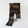 Men's Thermal Scarf Autumn and Winter Thickened Wool Scarf Simple Trend Plaid Imitation Cashmere Shawl