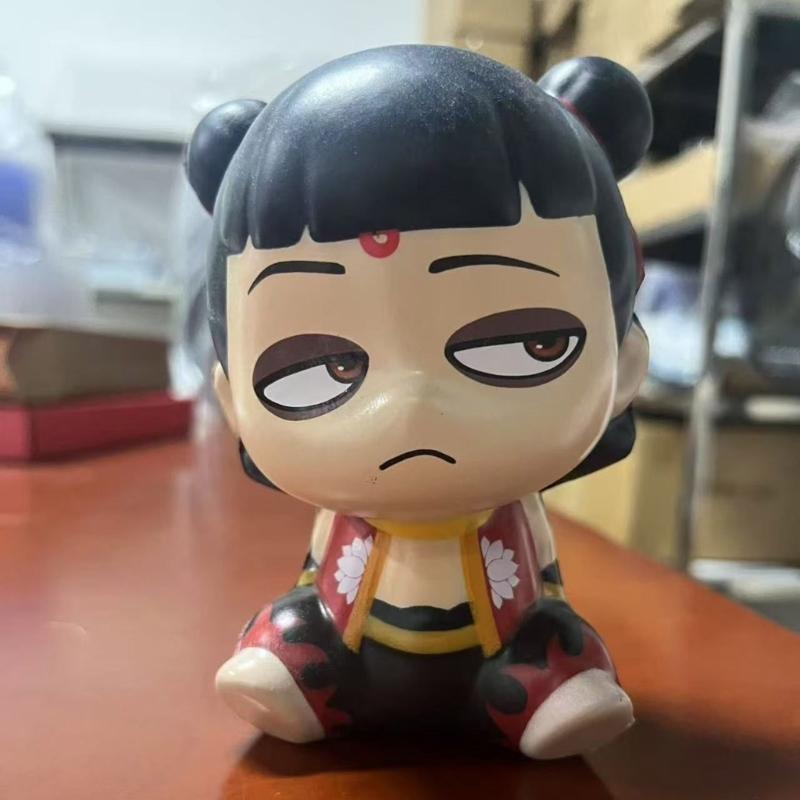 Игрушка-мялка Нечжа/Аобин Персонаж Снятие стресса TPR Сжимаемая игрушка Идеально подходит для использования в офисе или дома Студенческая игрушка для релаксации