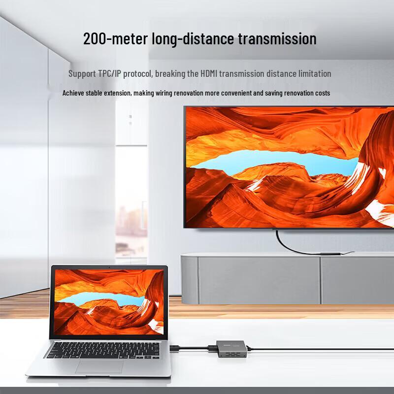 UGREEN HDMI Extender 200m over Single RJ45 Network Cable