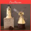 Modern Windmill Dutch Resin Decor For Office Desk Bookshelf Home Gift Display